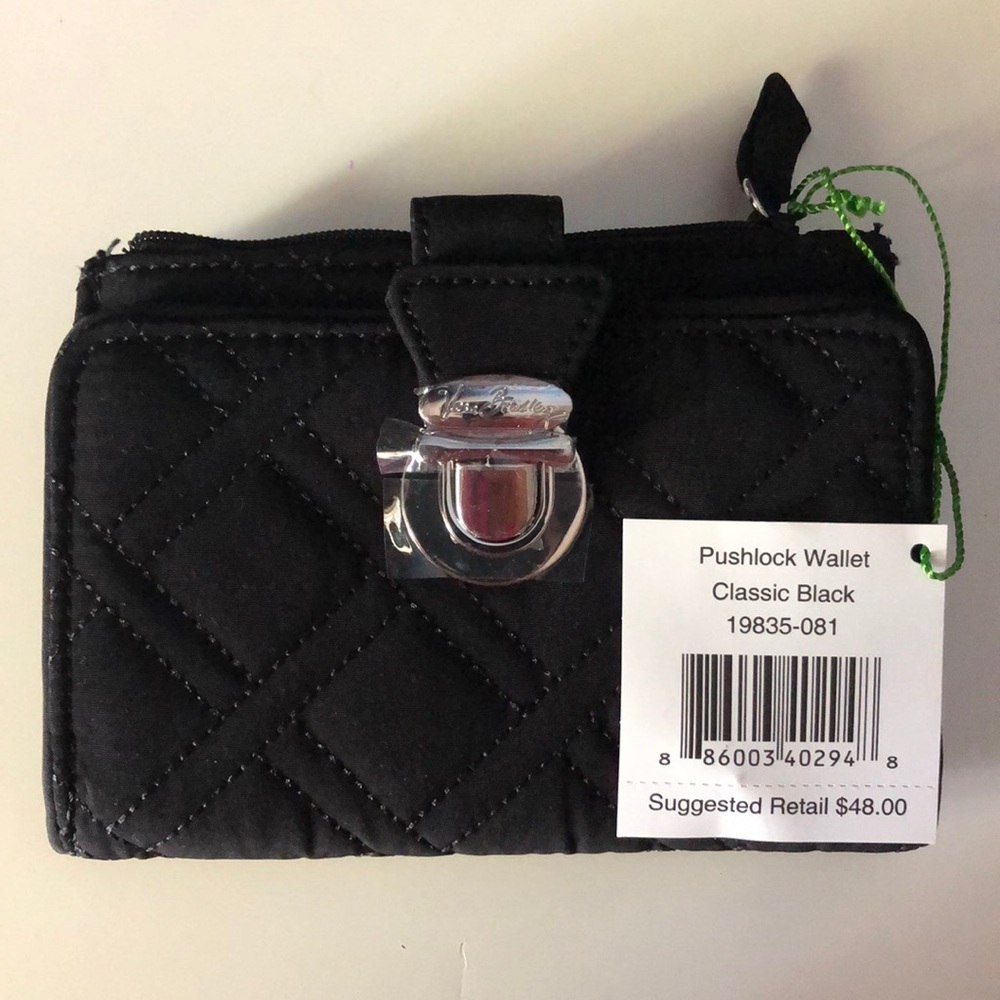 Vera Bradley Pushlock Wallet